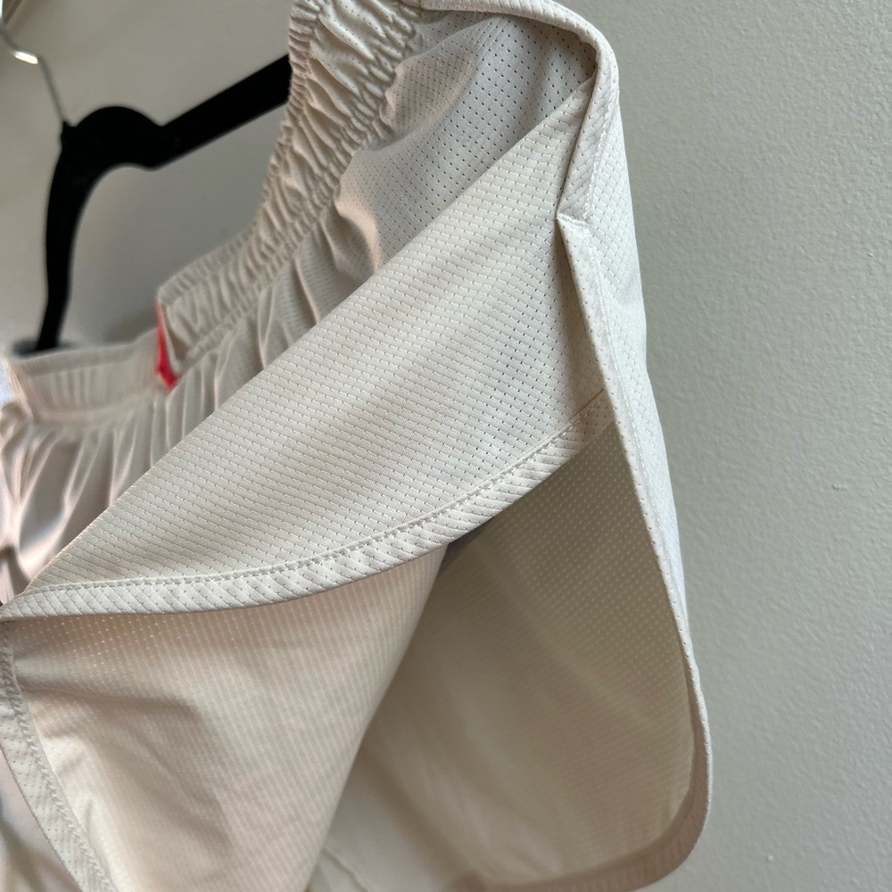 Tracksmith Cream Athletic Shorts - Picture 8 of 9